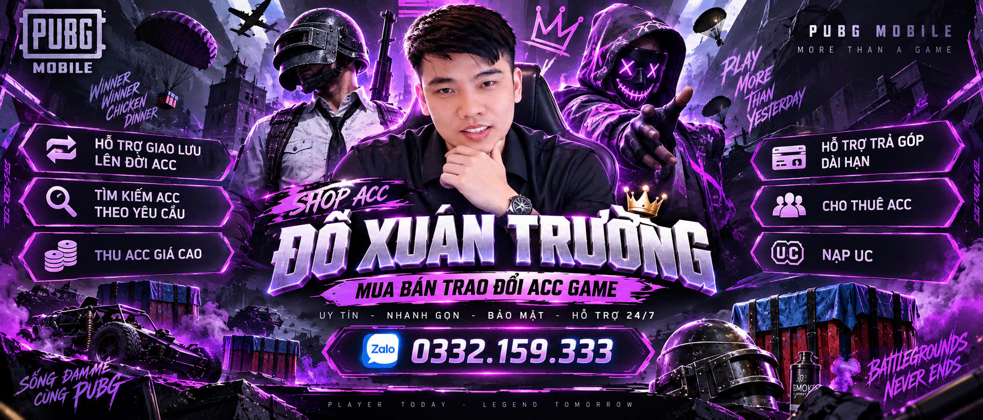 Đỗ Xuân Trường - mua bán, trao đổi tài khoản game